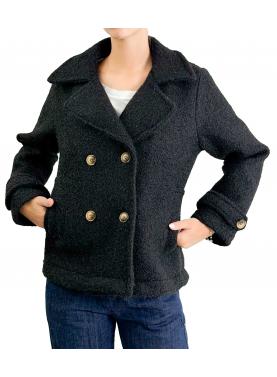 Cappotto in lana cotta doppio petto 